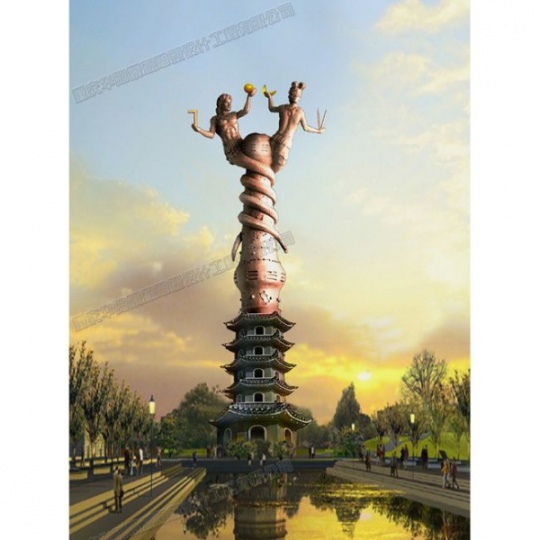 華陽雕塑供應(yīng)重慶旅游IP設(shè)計(jì) 城市雕塑制作