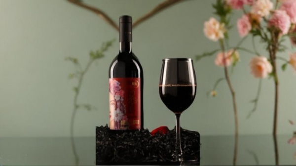 緋虹葡萄酒干紅翁虹**言750ml國(guó)產(chǎn)赤霞珠紅酒品牌